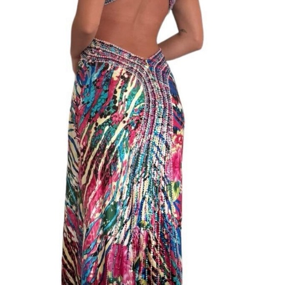 Multicolor Caché dress - Picture 3 of 8